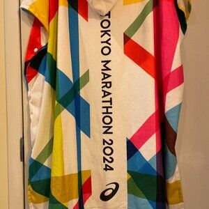 Tokyo Marathon 2024 Finisher Poncho Japan Runner Robe